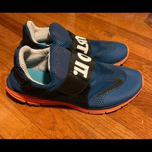 Nike Lunarfly Blue Beetle Running Shoes sneakers size 12